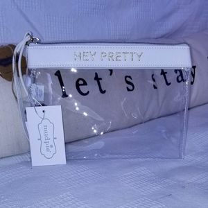 Mudpie Clear wristlet